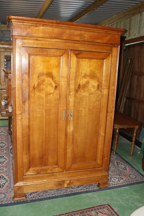 stunning french cherry louis philippe armoire wardrobe