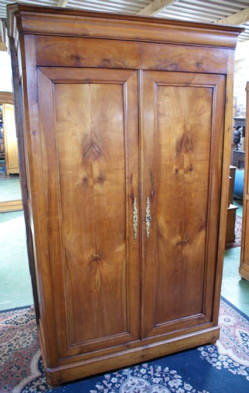 superb french cherry armoire wardrobe