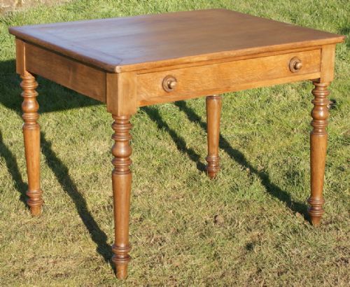 lovely antique french oak desk table