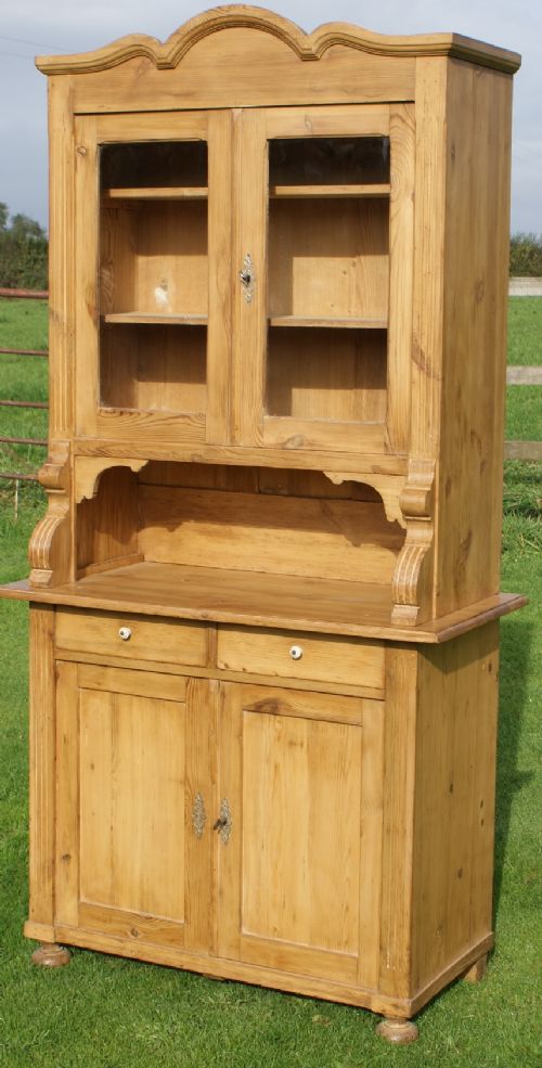 an early 20th century antique german stripped pine dresser