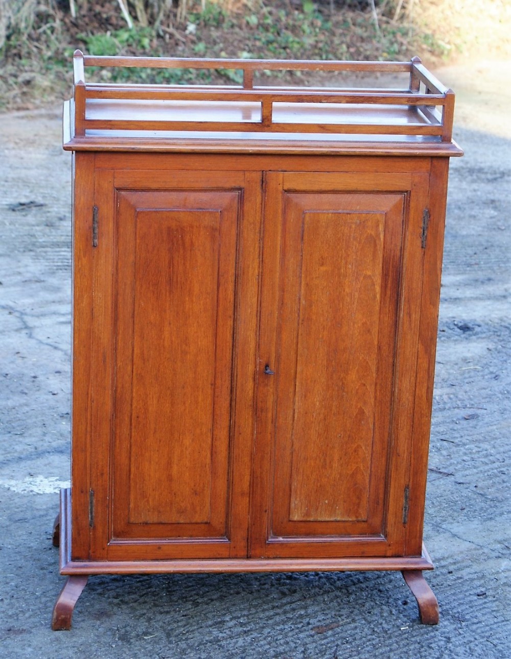 a beautiful early 20th century arts crafts cupboard
